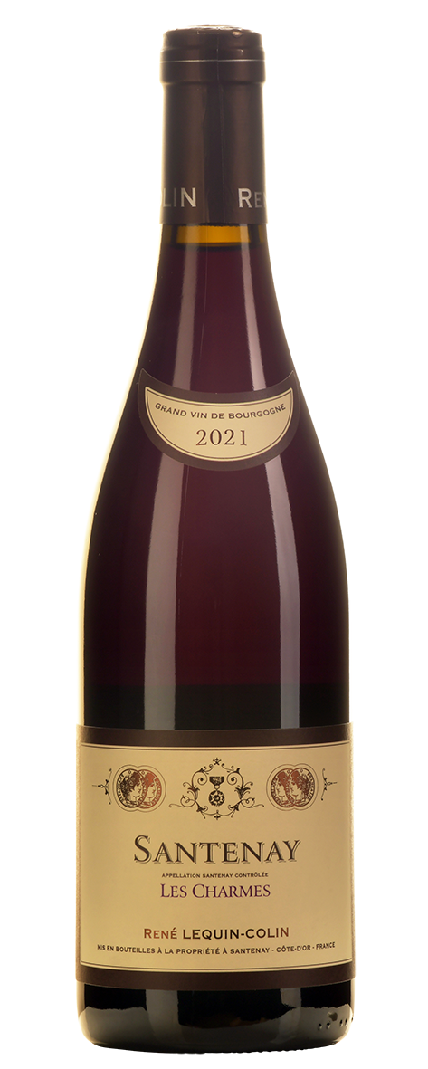 Santenay Rouge Les Charmes, René Lequin-Colin, Bourgogne, Frankrig 2021